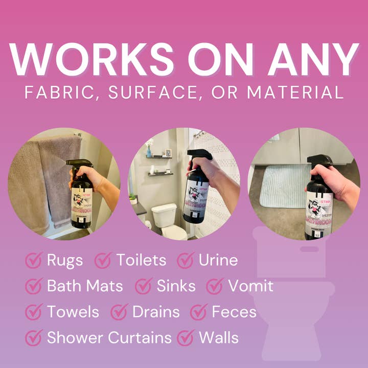 The Stink Solution - Vendita all'ingrosso Deodorante per ambienti - Spray per eliminare gli odori per il bagno - Shower Fresh1