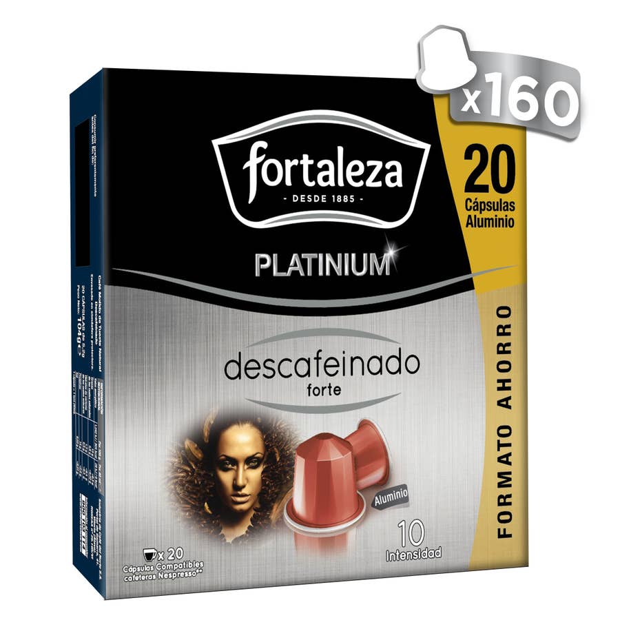Café Intenssisimo 40 cápsulas Fortaleza Platinium compatibles con Nespresso®