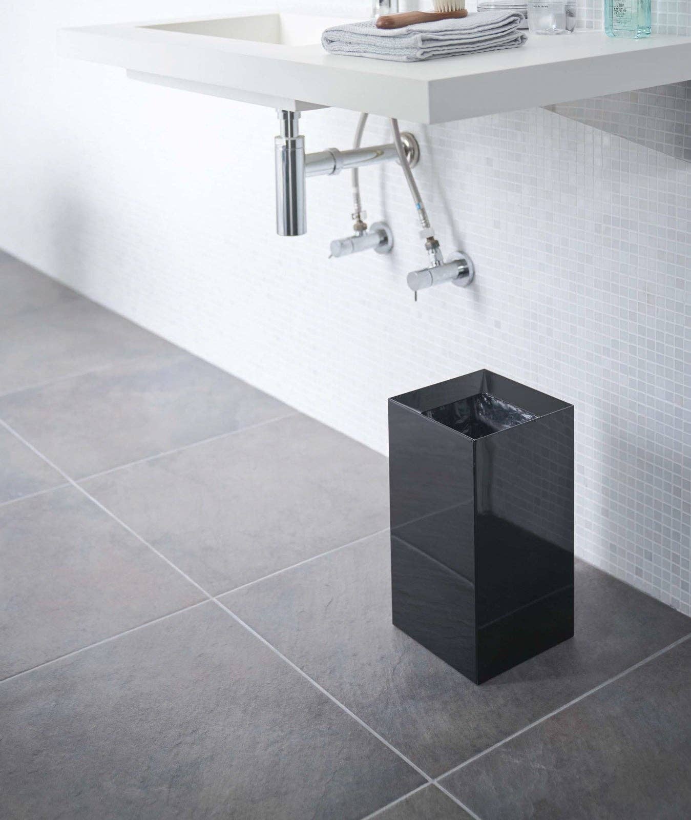 Yamazaki Home - Wholesale Trashcan/Trash Bin - Tower Trash Can - Short7