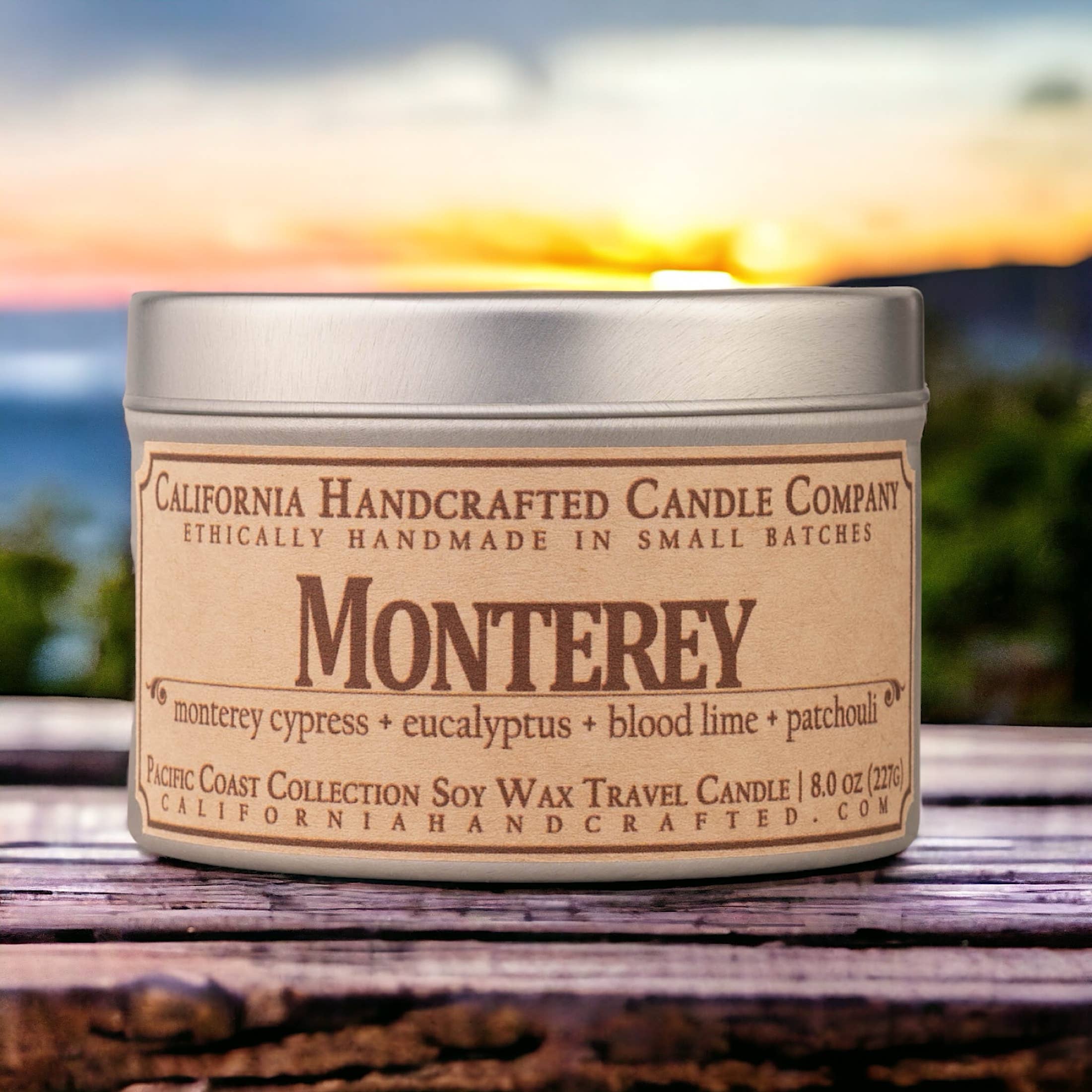 California Handcrafted - Wholesale Travel Candles - Monterey Coconut Apricot Travel Candle5