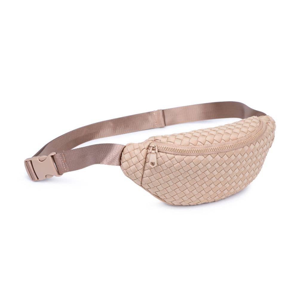 Sol and Selene - Wholesale Belt Bag - Women's - Aim High Woven Neoprene Belt Bag14