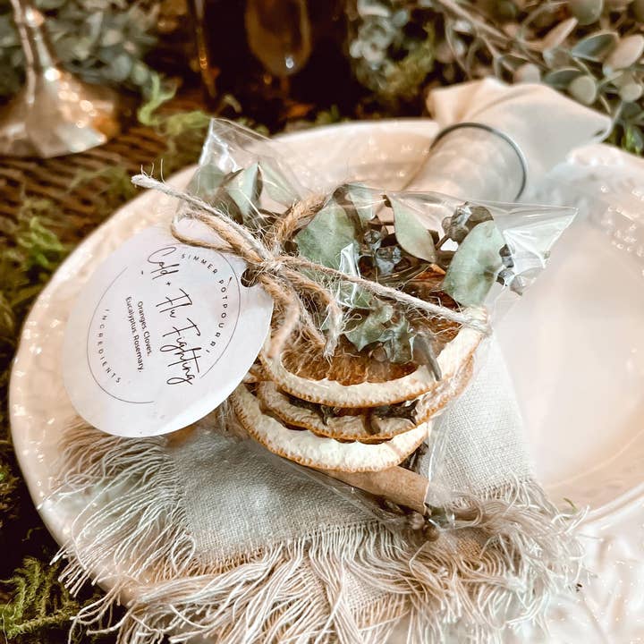 The Coppered Fern - Wholesale Potpourri - Mini Simmer Pot - Cold + Flu Fighting1