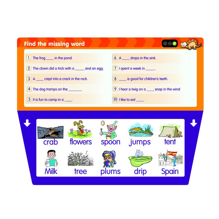 Discovery Toys - Wholesale Learning Cards - Kids & Baby - THINK IT THROUGH Learning Tiles READING Set8