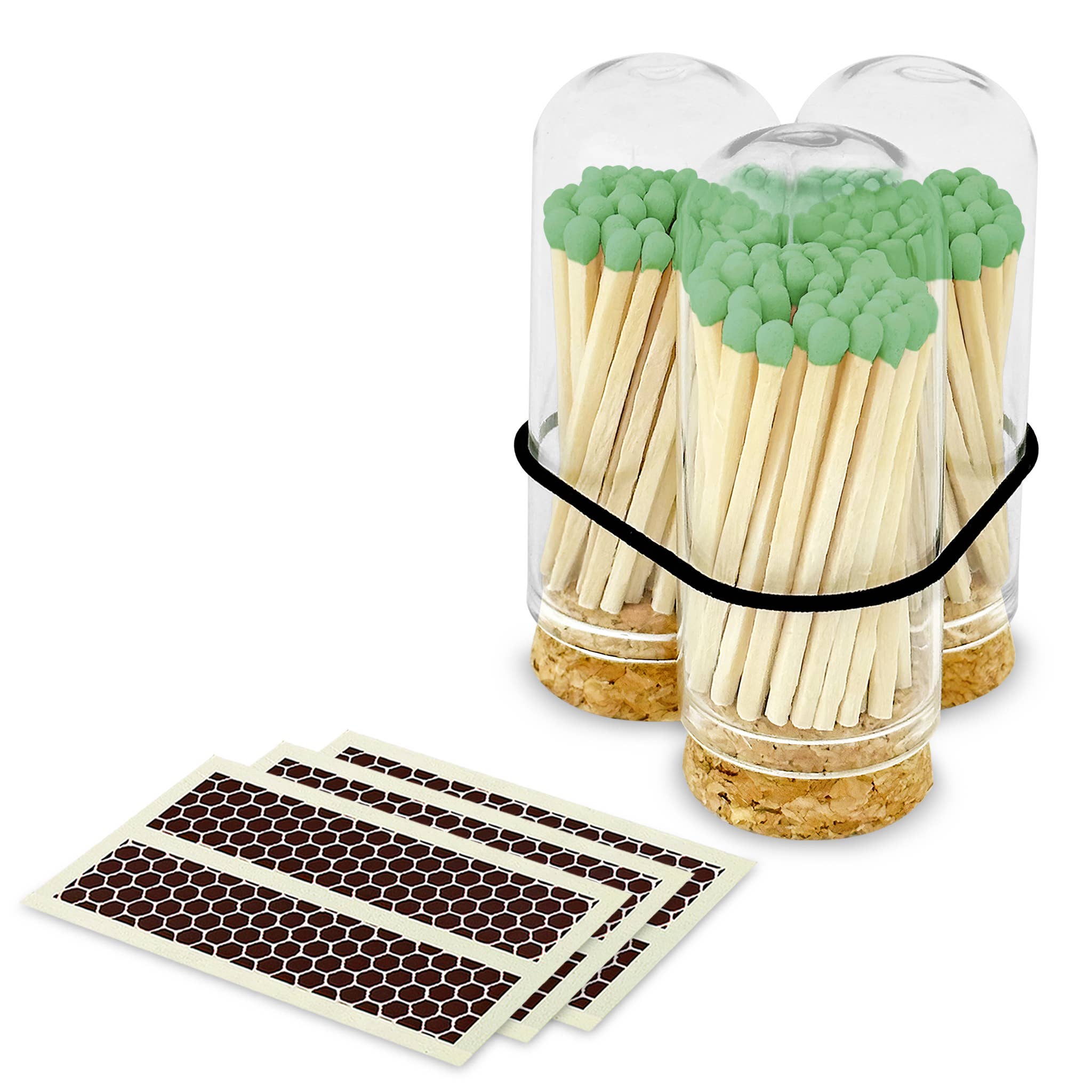 Thankful Greetings – wholesale Tändsticka – 2" Matches + Mini Cloche - Färger efter eget val + Strikers20