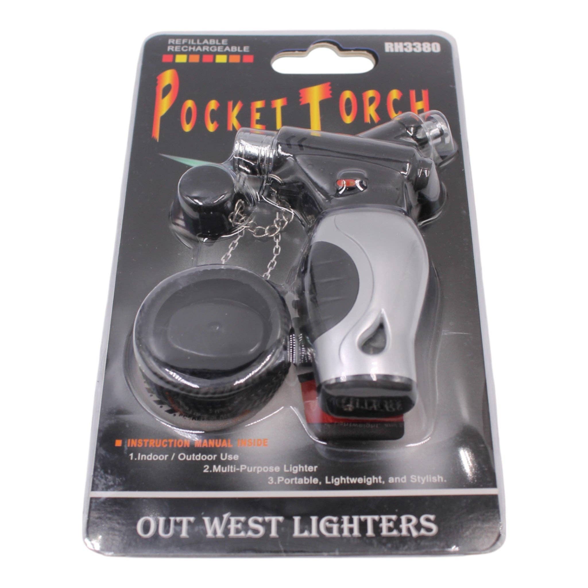 Crossroads Distributing - Wholesale Lighter - Pocket Torch Butane Lighter3