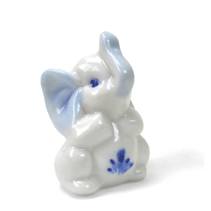 Delft Blue Elephant Miniature for wholesale by European Heritage Gifts