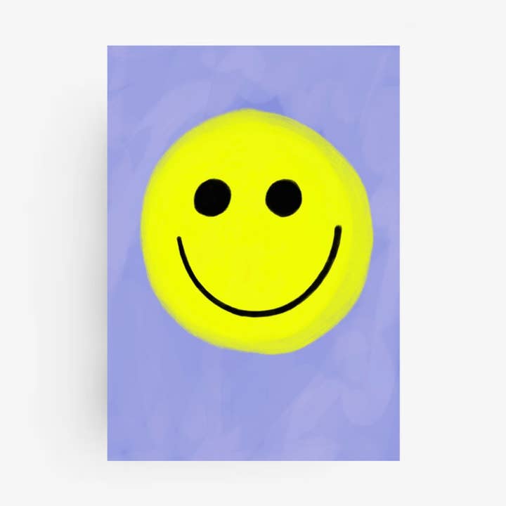 Carte postale Smiley Smile pour la vente par Ute Arnold / Hej.Ibiza