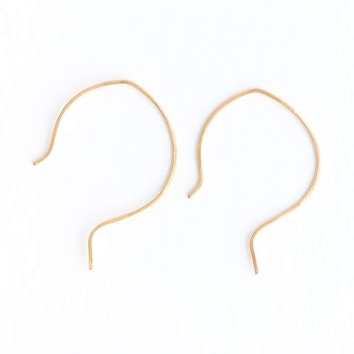 Orecchini a Cerchio Maxi per la vendita all'ingrosso da parte di Seaflowerjewelry