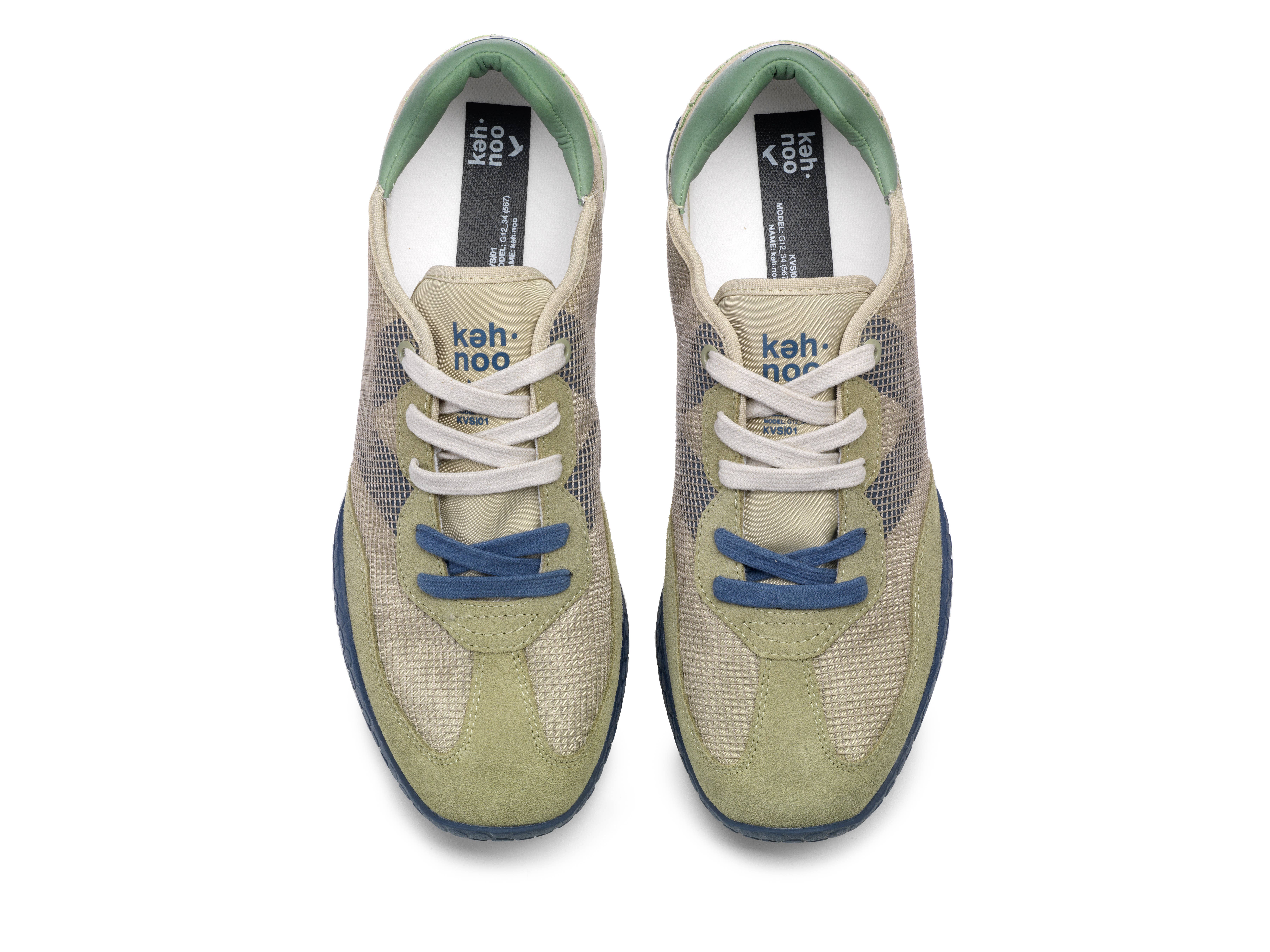 KEH-NOO - Wholesale Lifestyle Sneakers - Men's - The Hippie - Multi Natural Fabrics Vintage Italian Sneakers1