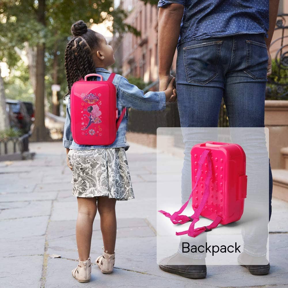 Toyventures - Wholesale Toy Set - Kids - Kids Beauty Girl Pretend Make up Style Princess Hair Vanity8