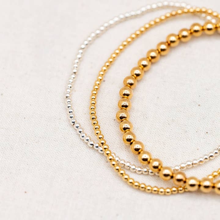 Nautically Northern - Wholesale Beaded Bracelet - Sterling Silver Beaded Bracelets3