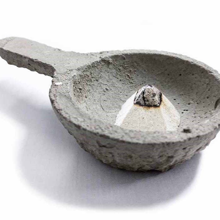 Esoterica Arte - Wholesale Incense Holder - Saumador Cimento Chico (2 units)