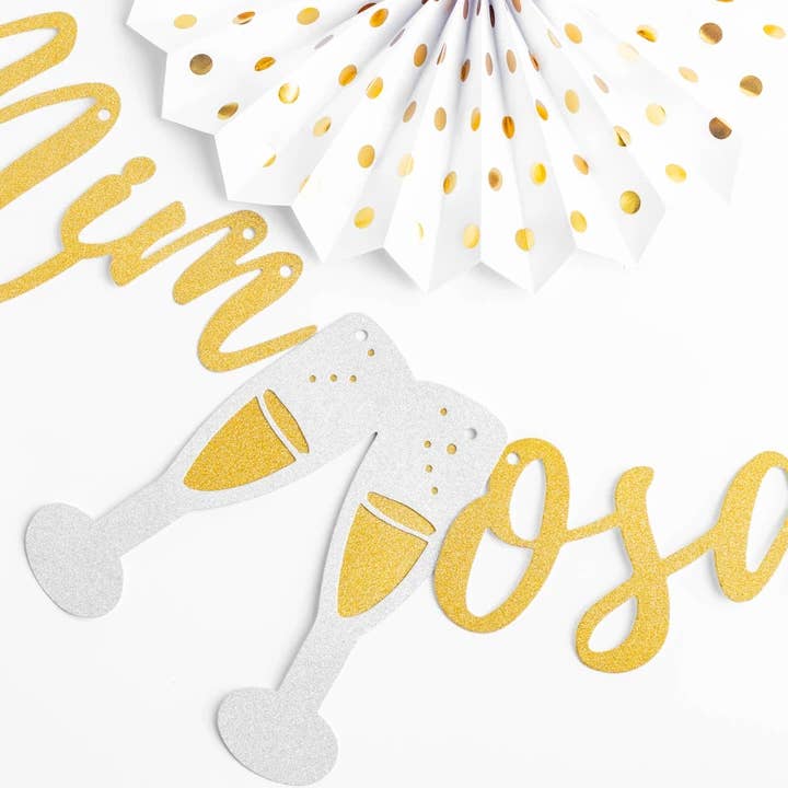 CÔTIER BRAND – Kit de artesanato DIY por atacado – Kit de Decorações Mimosa Bar - Chuveiro Nupcial e Festa de Aniversário