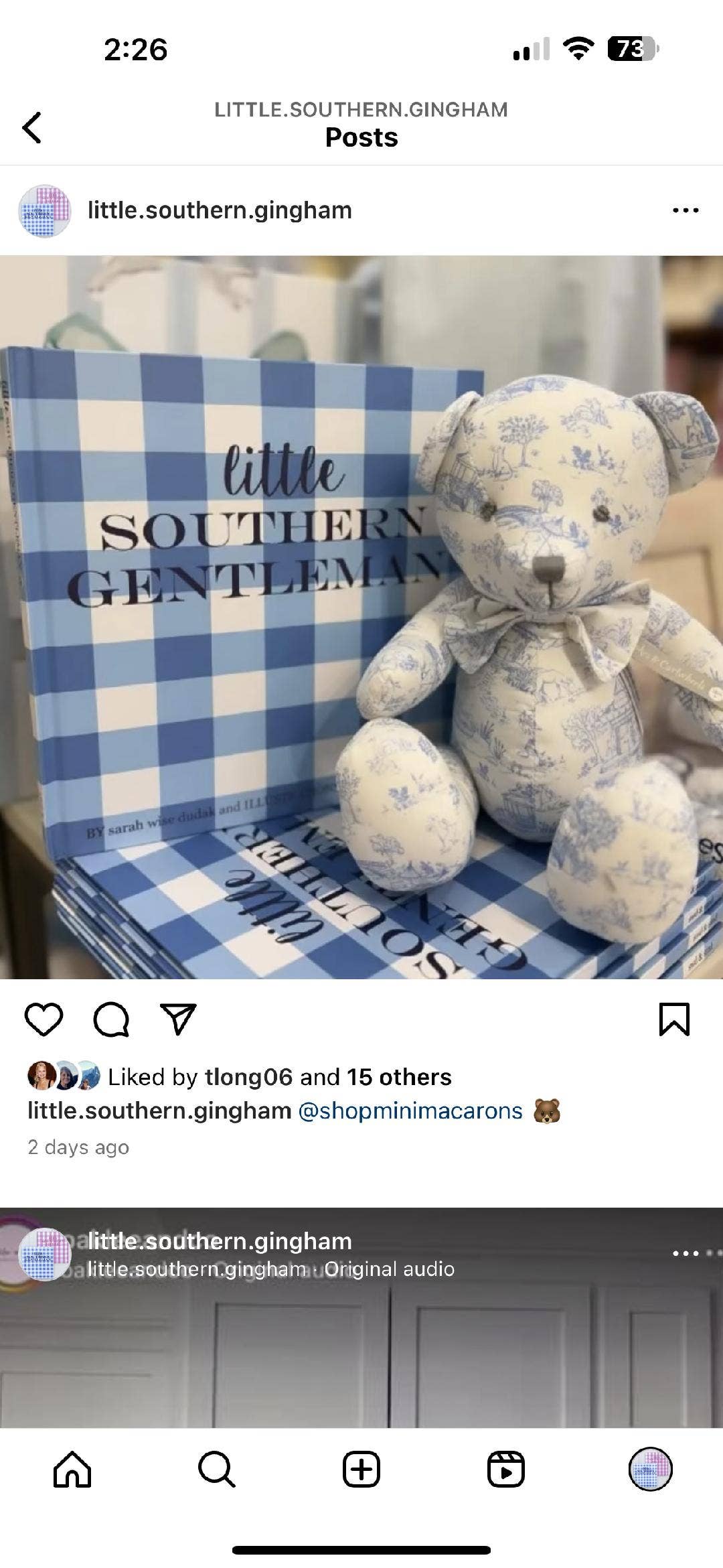 Little Southern Gingham - Wholesale Preschool Book (3-5) - Little Southern Gentleman6