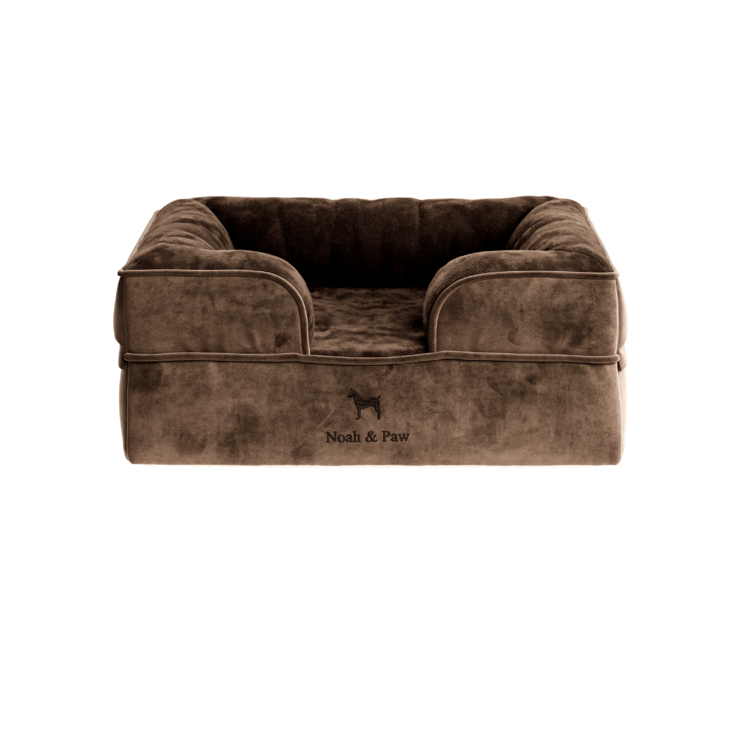 NOAH AND PAW LLC - Wholesale Bed voor huisdieren- Kat/hond - Velvet orthopedisch hondenbed met memoryfoam en verkoelende gel13