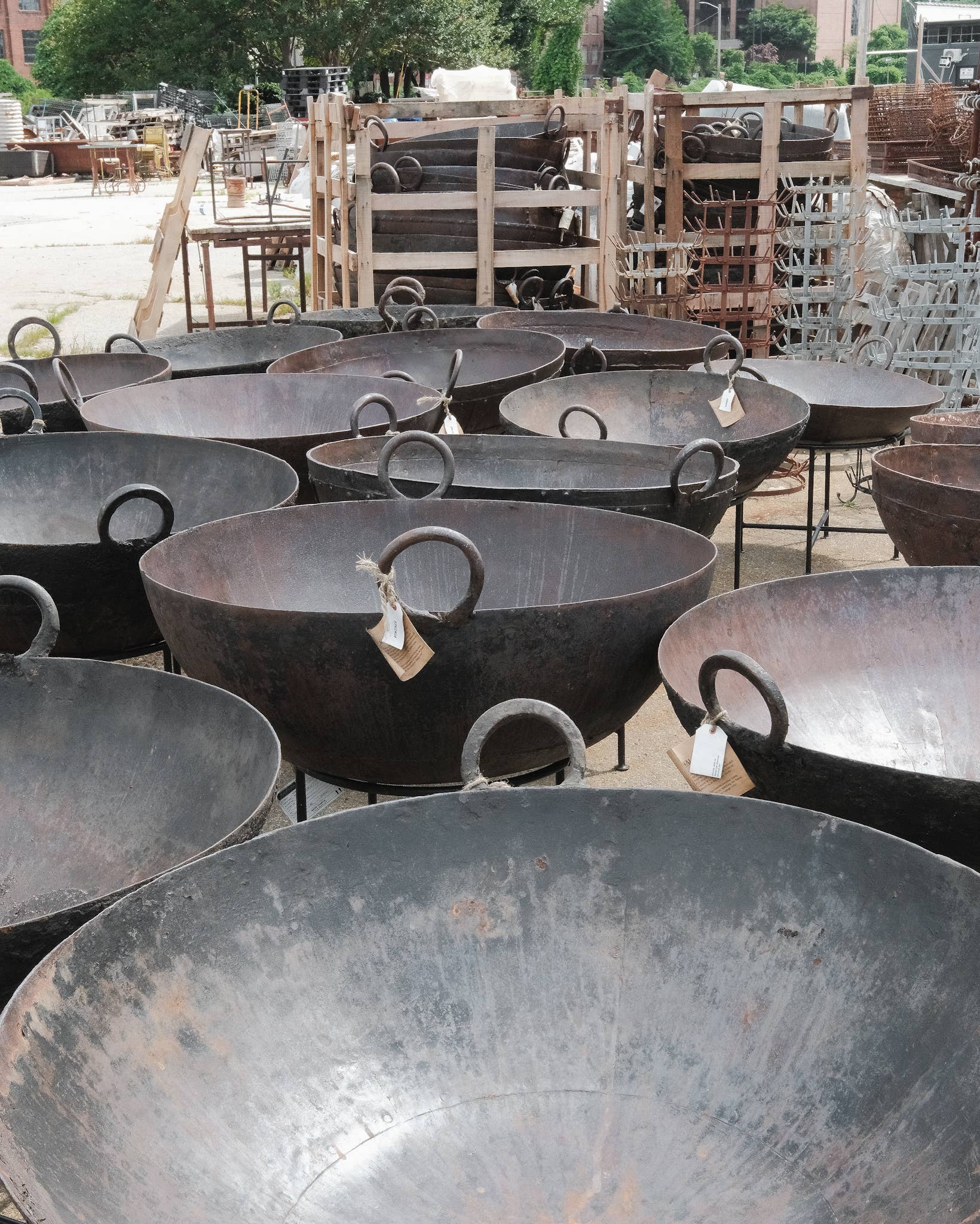 Golden Oldies Antiques - Wholesale Fire Pit - Vintage Fire Pit and Stand3