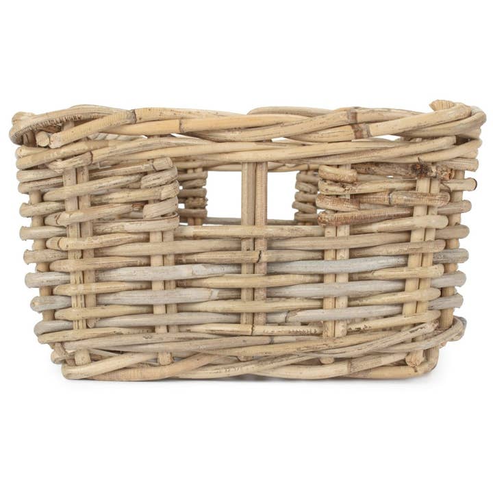 Red Hamper – wholesale Basket – Rectangular Rattan Storage Tray3