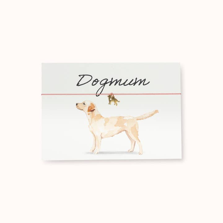 by Vivi. – wholesale Berlockarmband – Armbandskort: Hundmamma - Labrador