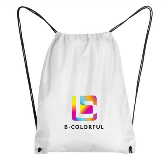 eBuyGB Craft Blanks – wholesale Drawstring bag – Unisex – Blank White Drawstring Bag Sublimation Cords Metal Eyelets2