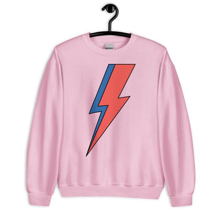 Jolly & Goode - Wholesale Graphic Sweatshirt - Unisex - Lightning Bolt Sweatshirt5
