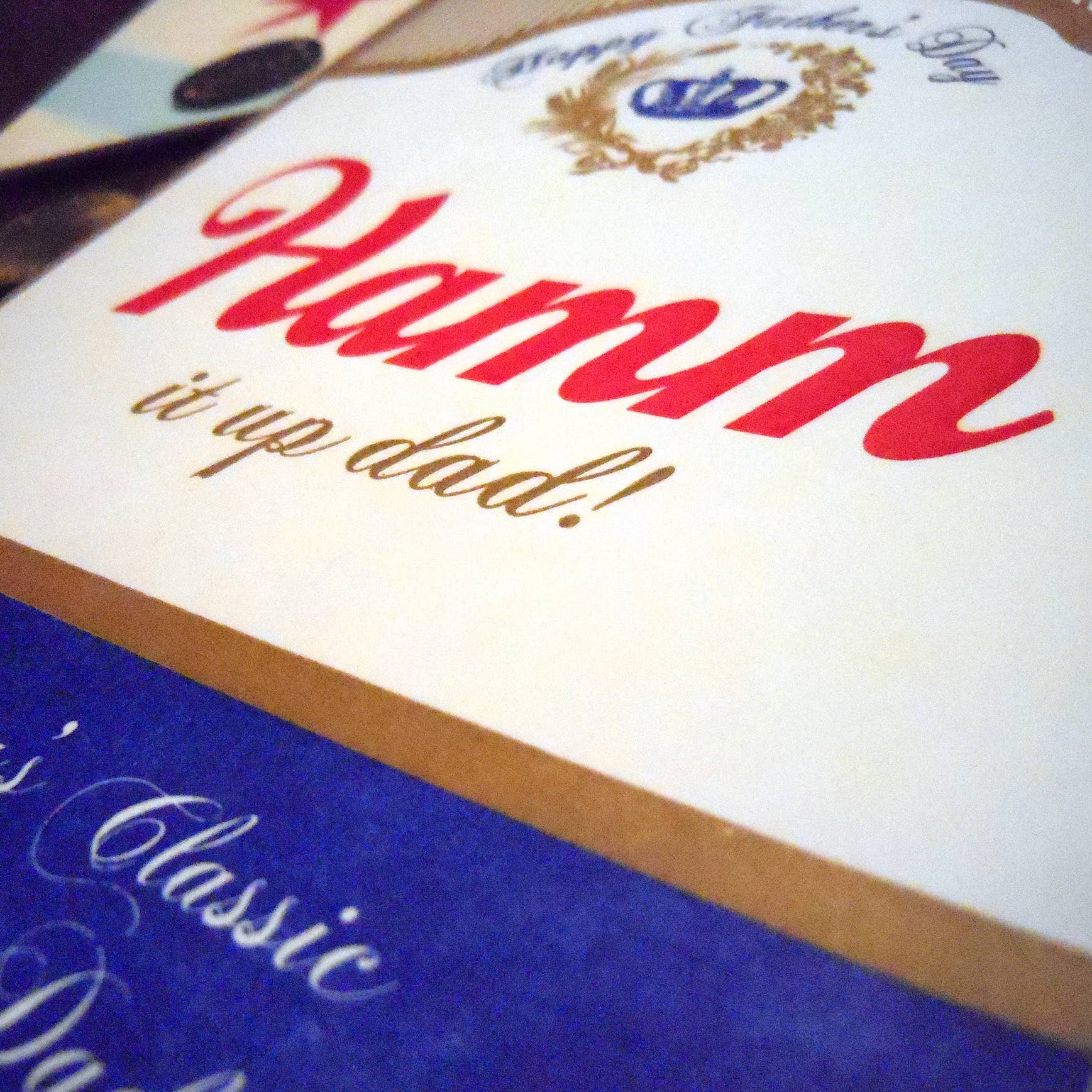 a. favorite design – wholesale Farsdagskort – hamm upp det pappa1