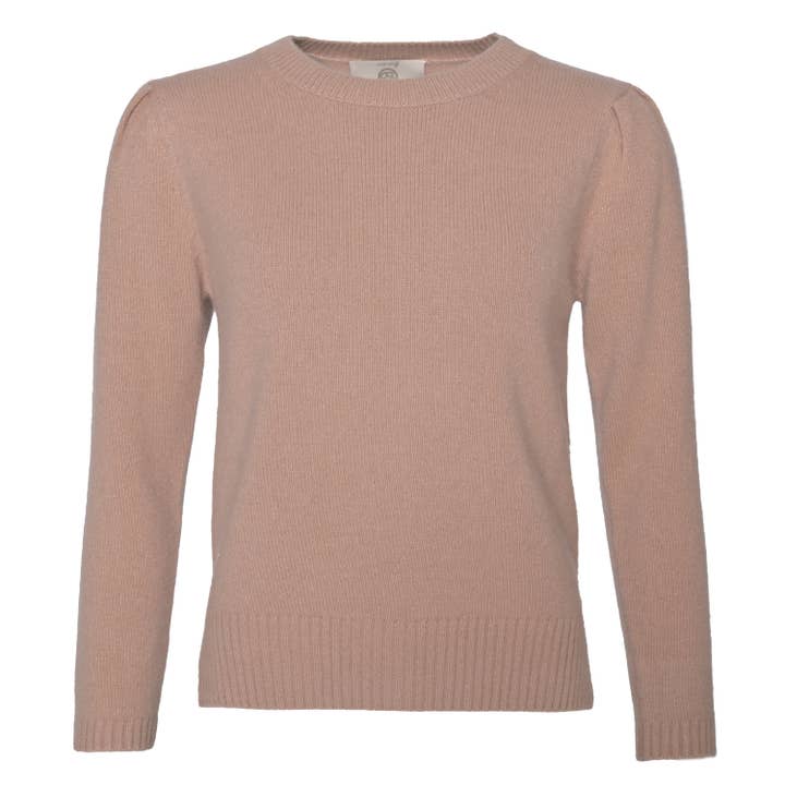 Cashmere Pullover Blair-cs with Lurex in Shades of Roses for wholesale by cute stuff GmbH
