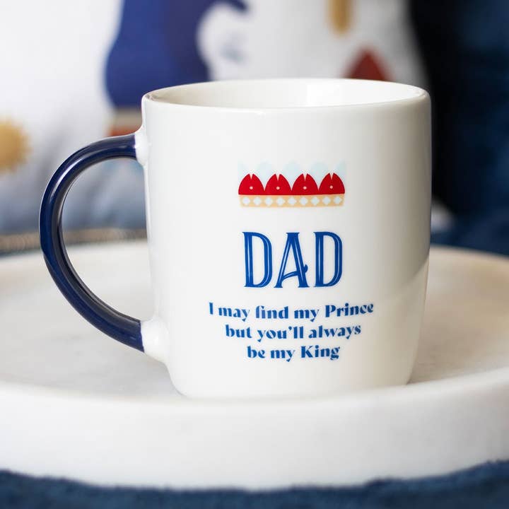Dad, You'll Be My King Father's Day Mug for wholesale by Something Different Wholesale