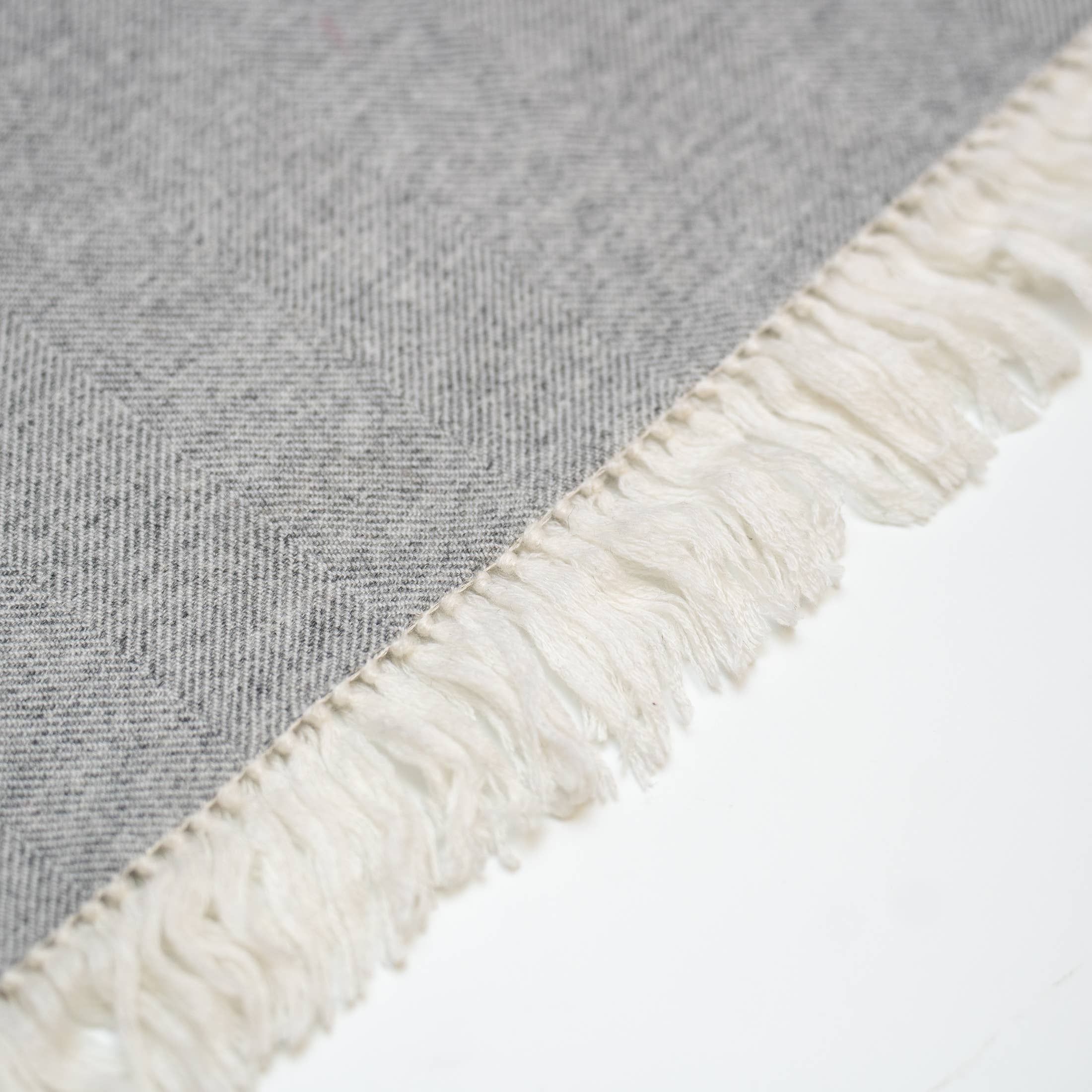 ART HIMALAYAN TRADING LTD - Vente Plaids - Plaid de Luxe en Cachemire à Chevrons de Noël RCLJ3