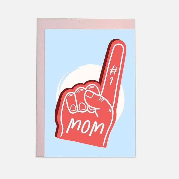 Tarjeta de felicitación número uno para mamá para venta al por mayor de Kaart Blanche