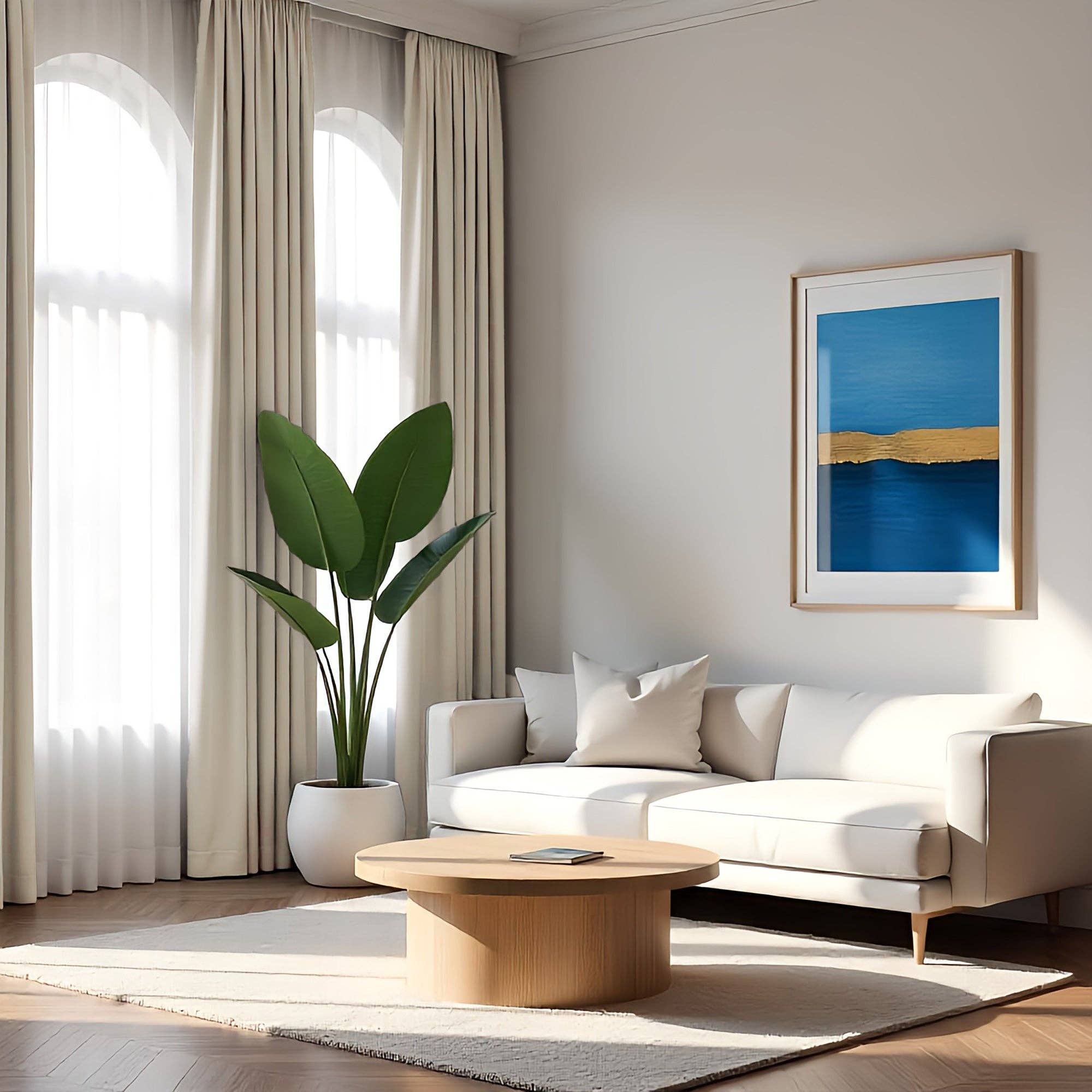 FLASHRUG LLC – wholesale Curtain – Blackout Beige Curtain2