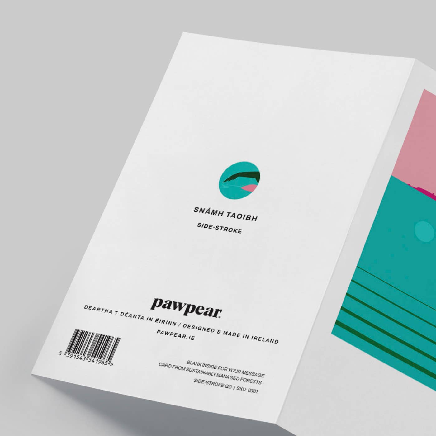 Pawpear - Wholesale Everyday Greeting Card - Side-stroke Greeting Card2