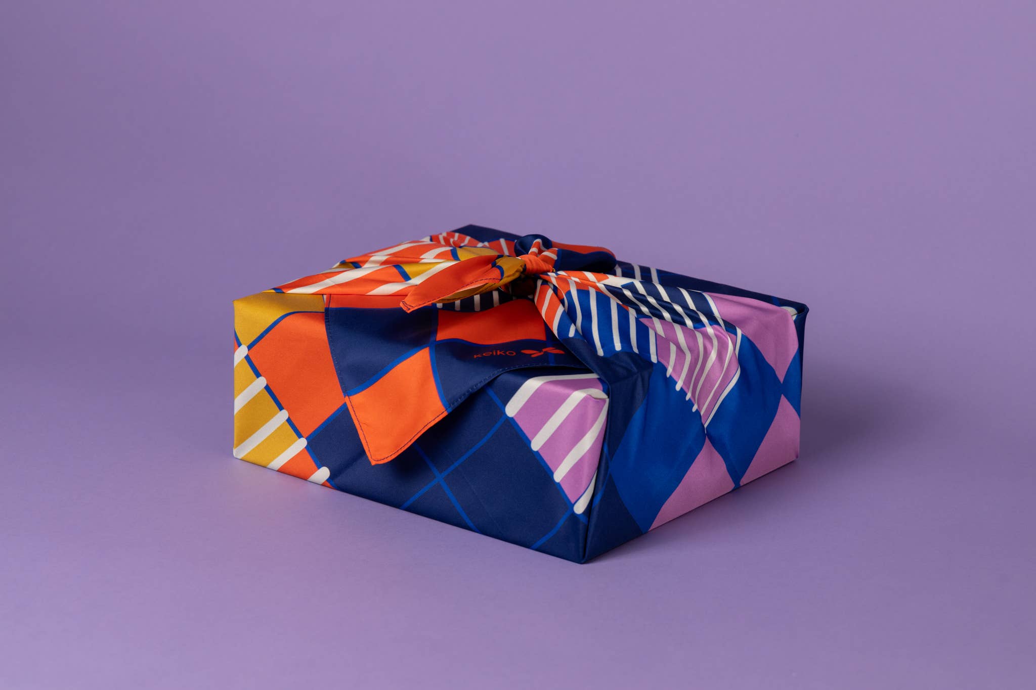 Keiko Furoshiki - Wholesale Flat Wrap - Furoshiki Reusable Japanese Fabric Gift Wrap Ichimatsu5