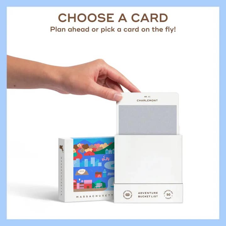 Reach International Outfitters - Wholesale Card Game - Massachusetts Adventure Bucket List3