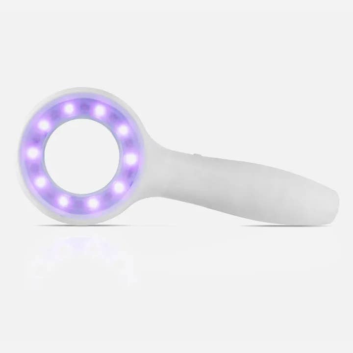 IBOOLO - Vendita all'ingrosso Giocattolo in legno - Bambini - Lampada per legno IBOOLO DE-315 UV 365nm e UV405nm lampada per dermoscopia a luce viola per veterinario