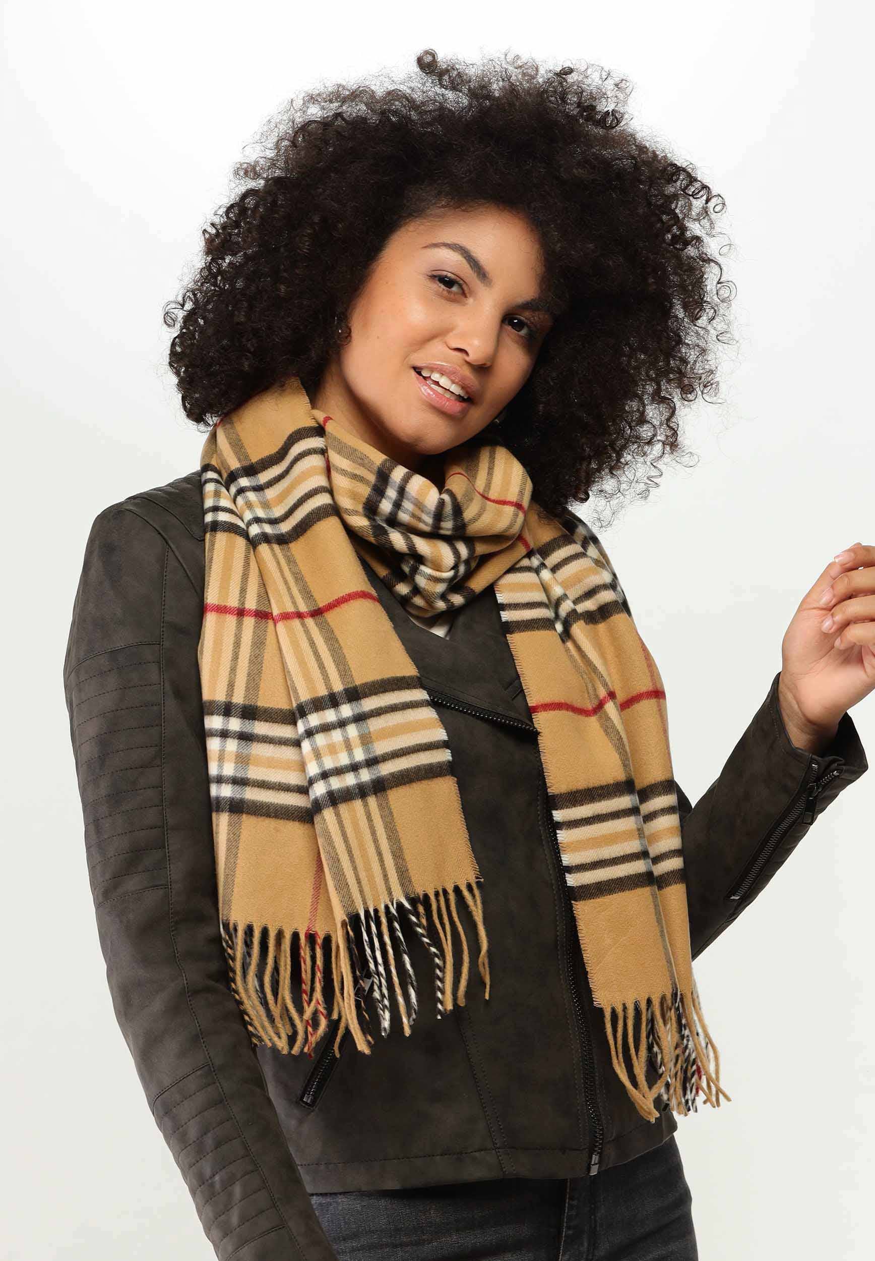 FRAAS - The Scarf Company - Wholesale Scarf - Women's - FRAAS Plaid Cashmink® Scarf28