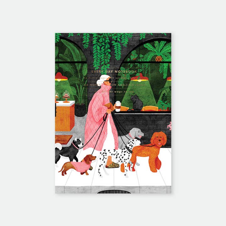 Dog Sitter - Notebook A5 for wholesale by ALL THE WAYS TO SAY - USA
