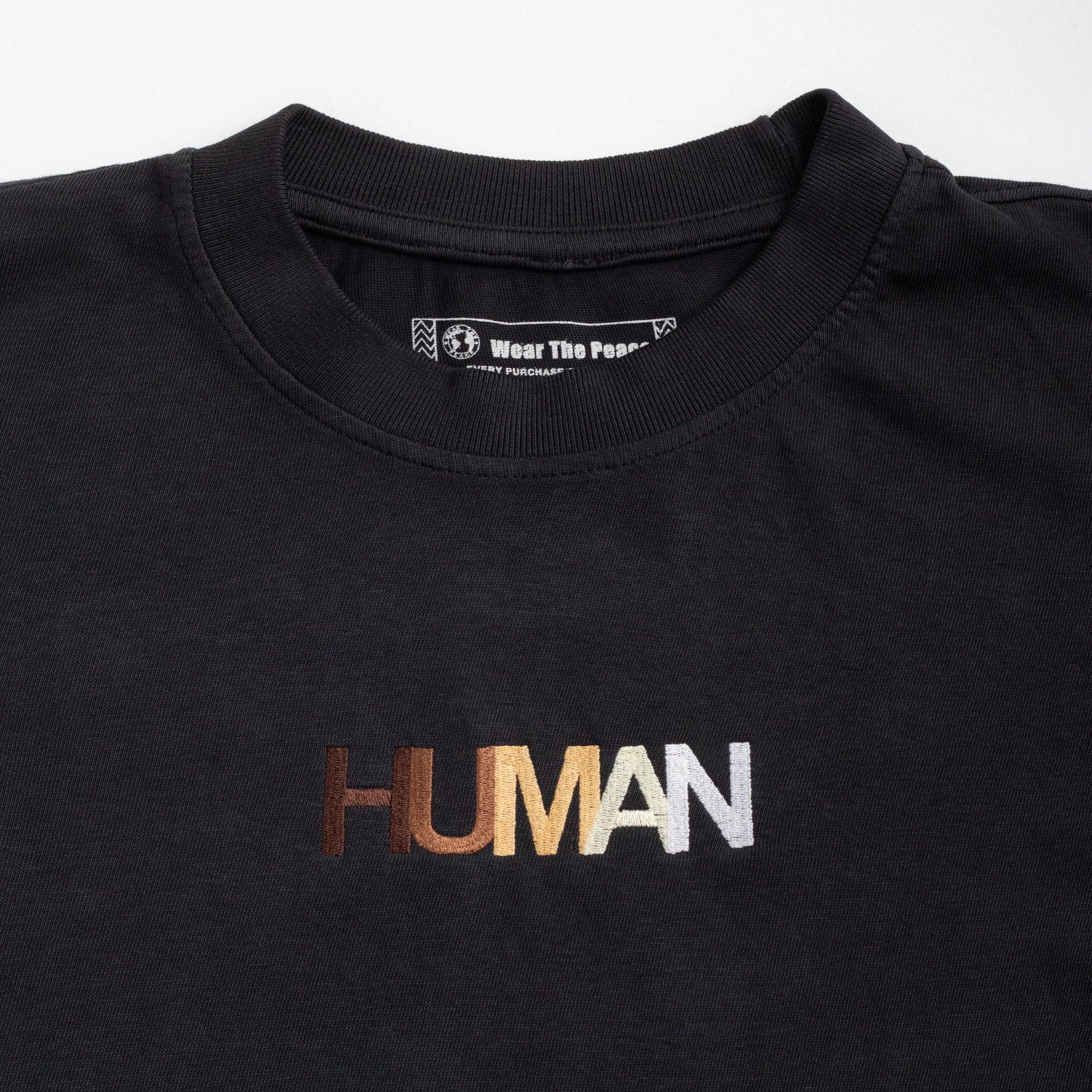 Wear The Peace - Wholesale T-Shirt - Men's - Human Embroidered Heavyweight Tee7