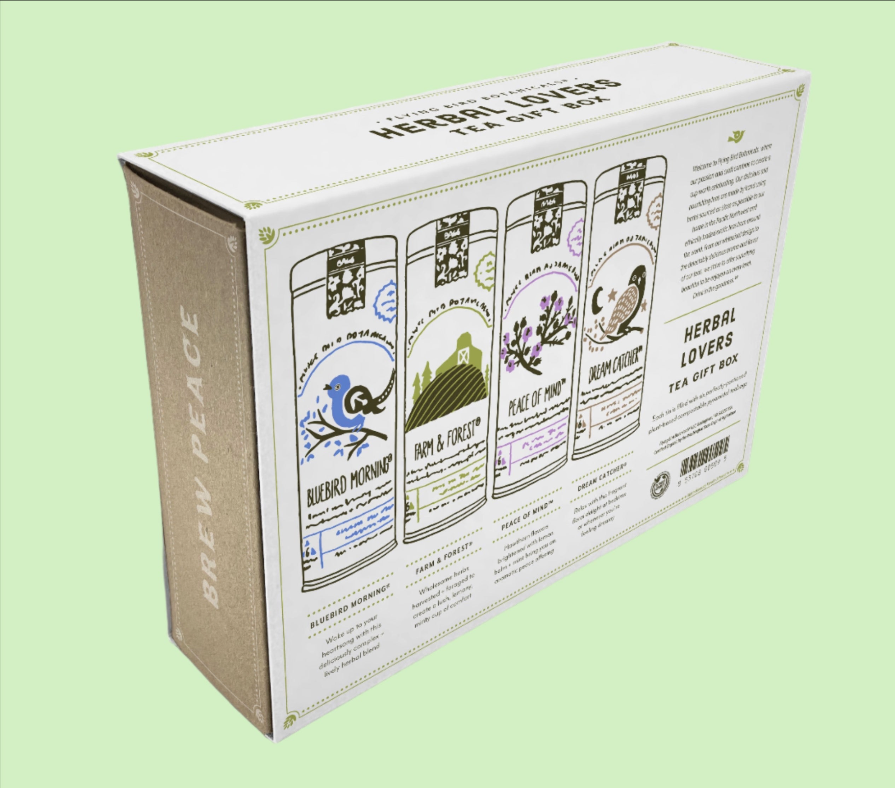 Flying Bird Botanicals - Wholesale Gift Box - Herbal Lovers Gift Box2