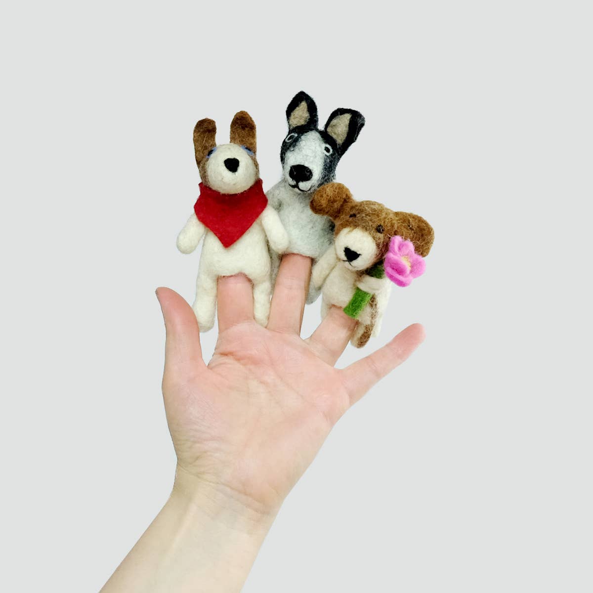The Winding Road - Wholesale Finger Puppet - Kids & Baby - Finger Puppets - Dogs - Assorted5
