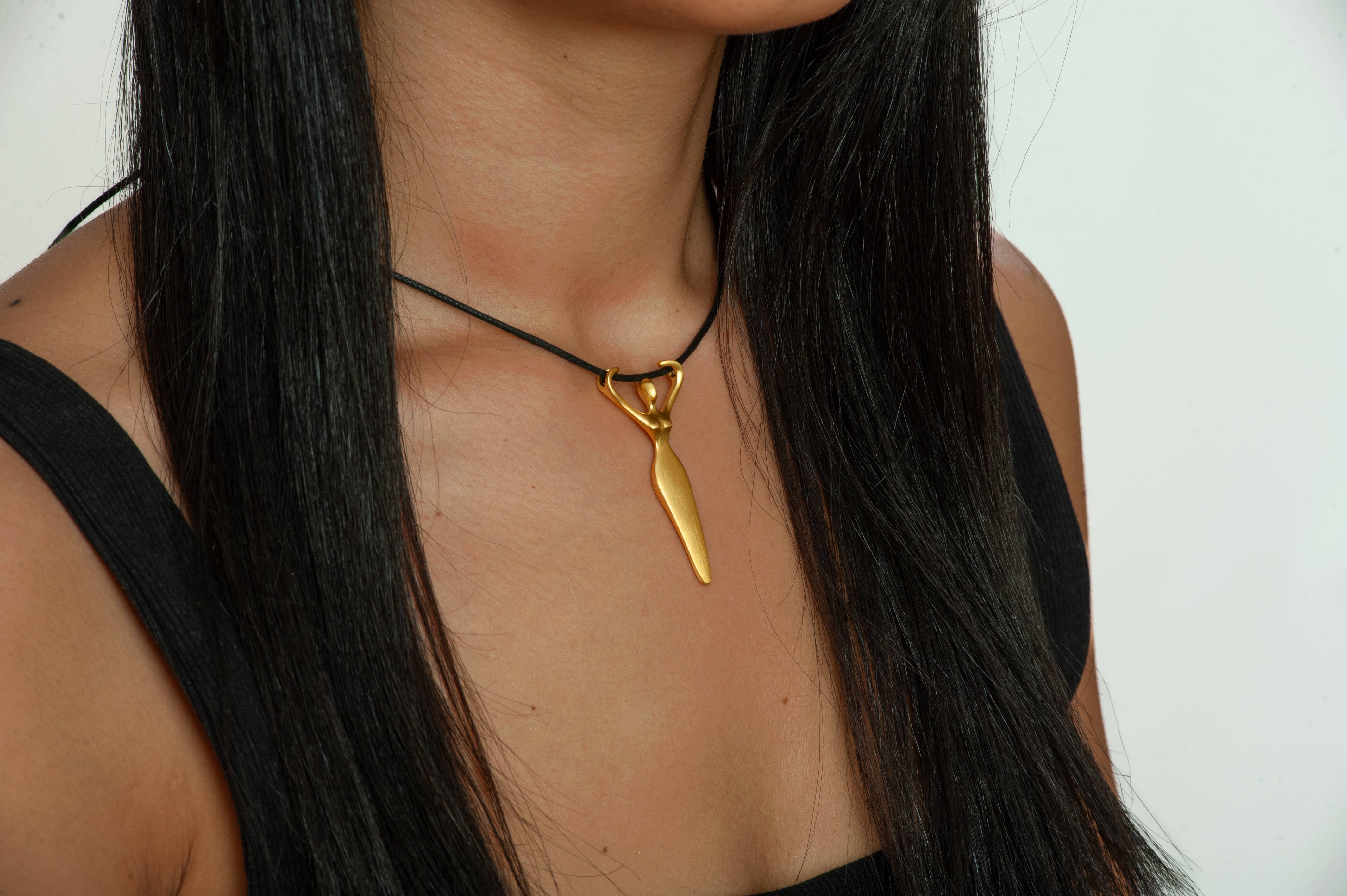 Discoveries, Inc. - Wholesale Pendant/Charm Necklace - Pre-Dynastic Figurine Pendant - Egyptian Inspired4