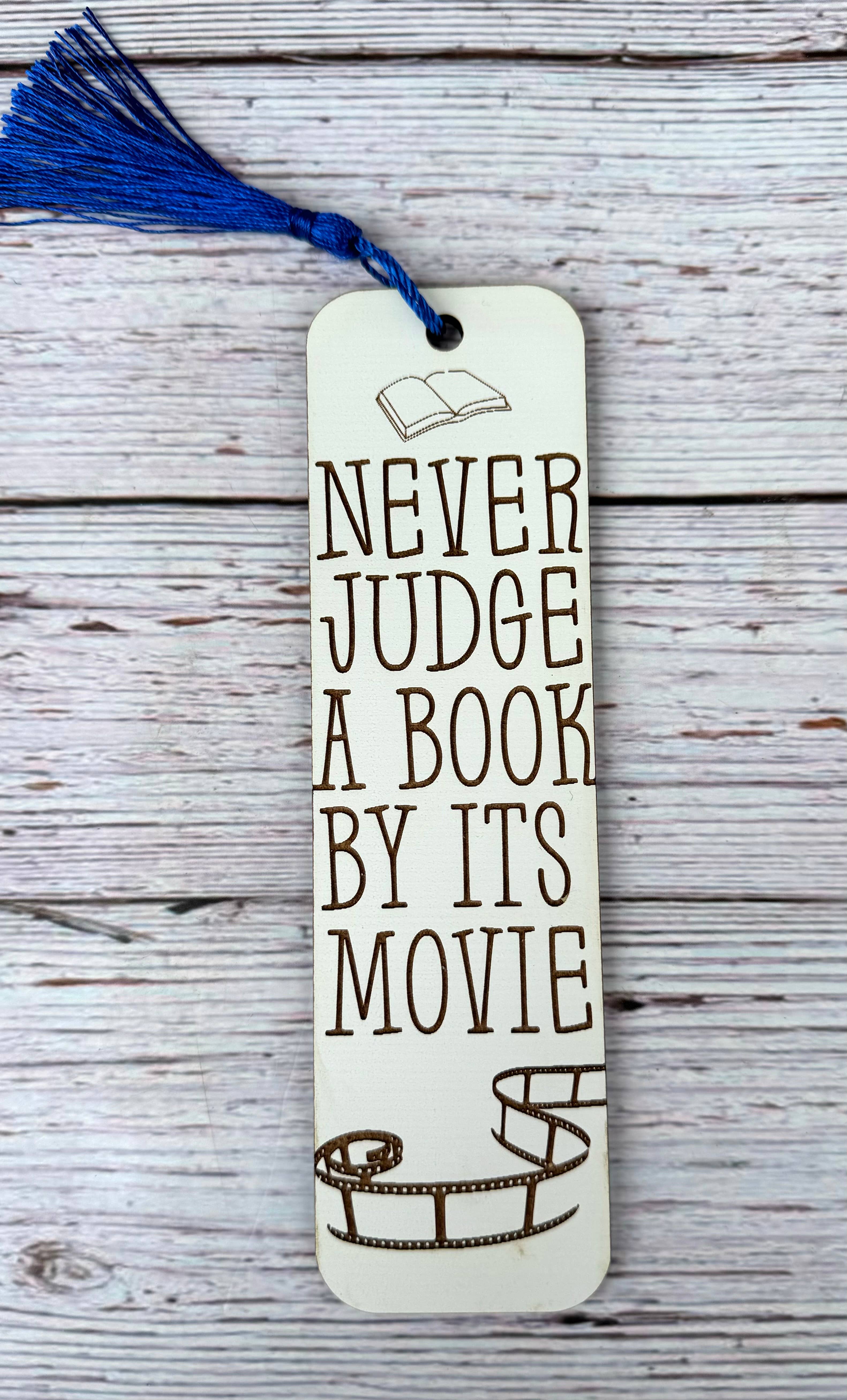 Tara’s Craft Room - Wholesale Bookmark - Set of 8 Wood Engraved Bookmarks  1