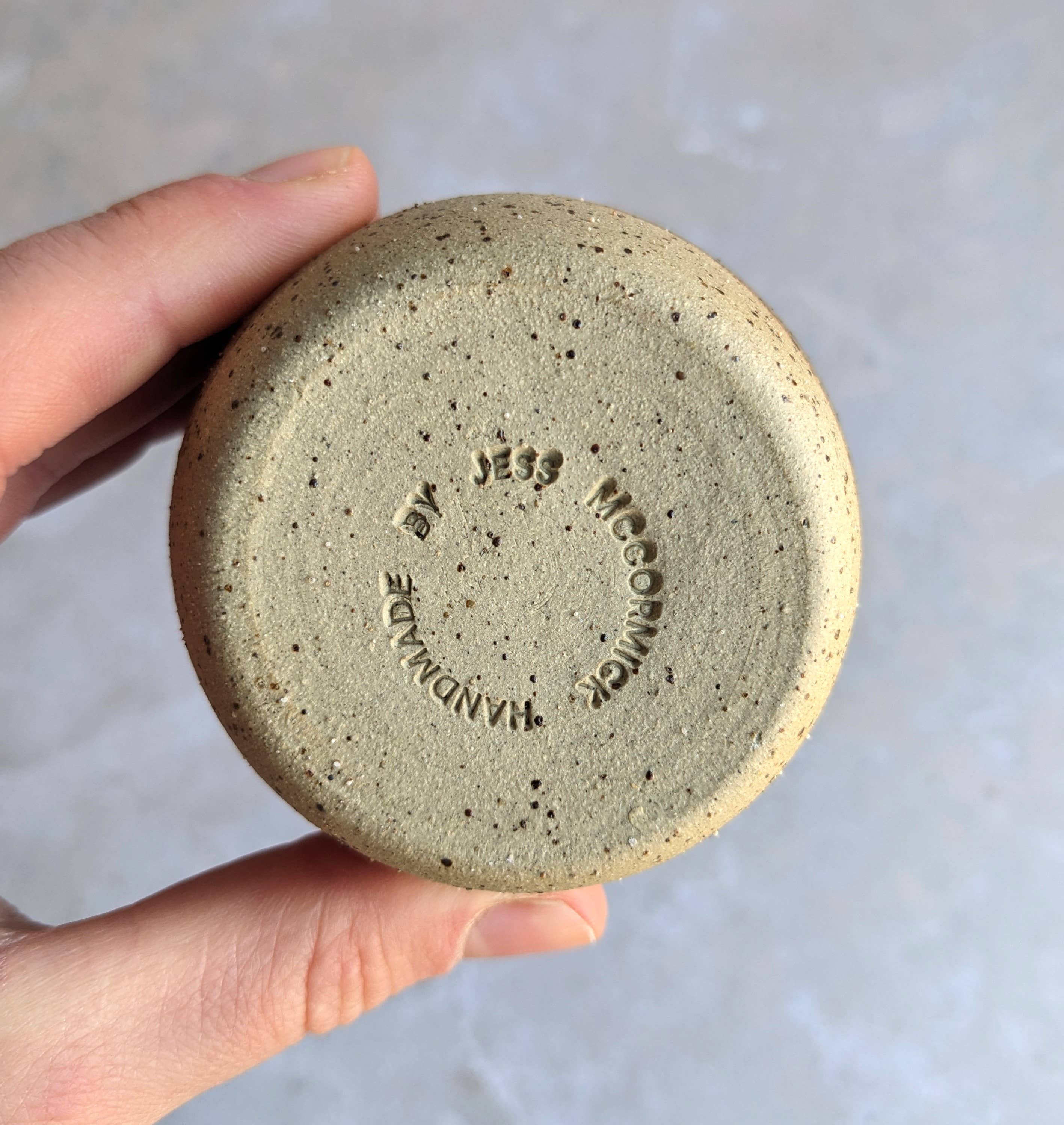 Jess McCormick Pottery – wholesale Coffee mug – FJORD double espresso cup 125ml, Handmade 4 oz ceramic mug4