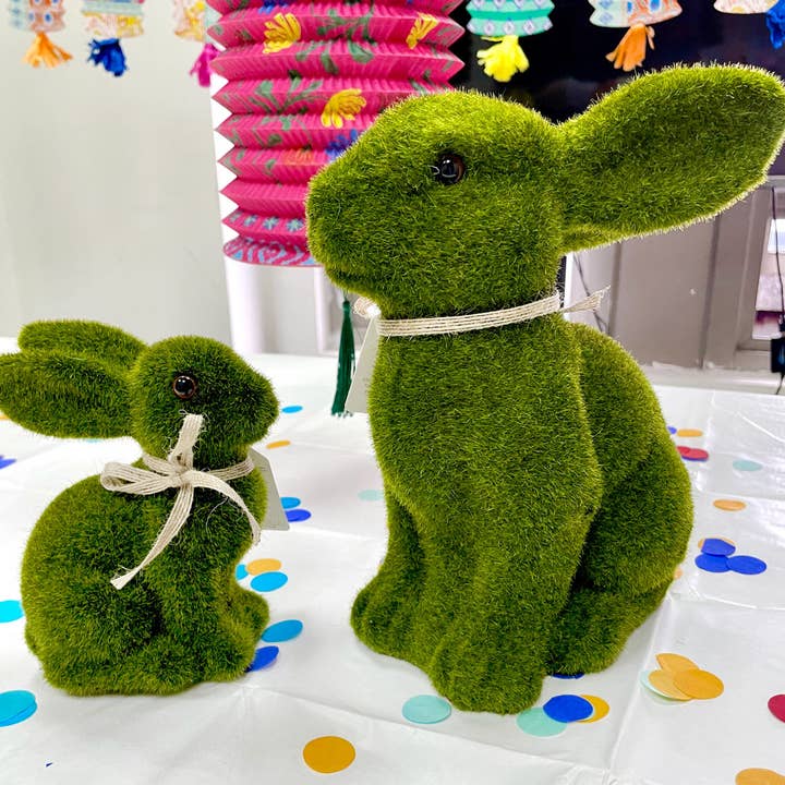 Talking Tables USA - Wholesale Decal - Party Decorations - Grass Easter Bunny | 6" | Spring Decor | Easter Decor |