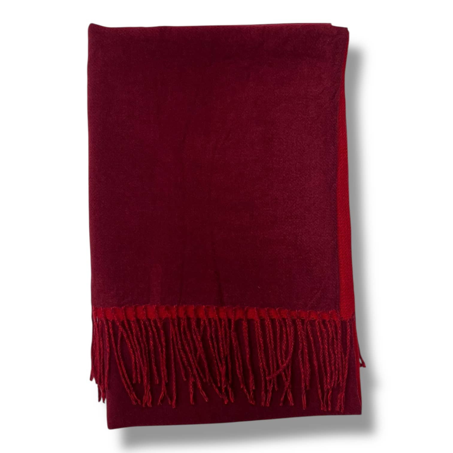 London Scarves - Vente Écharpe – femme - Écharpe réversible unie bicolore en mélange cachemire34