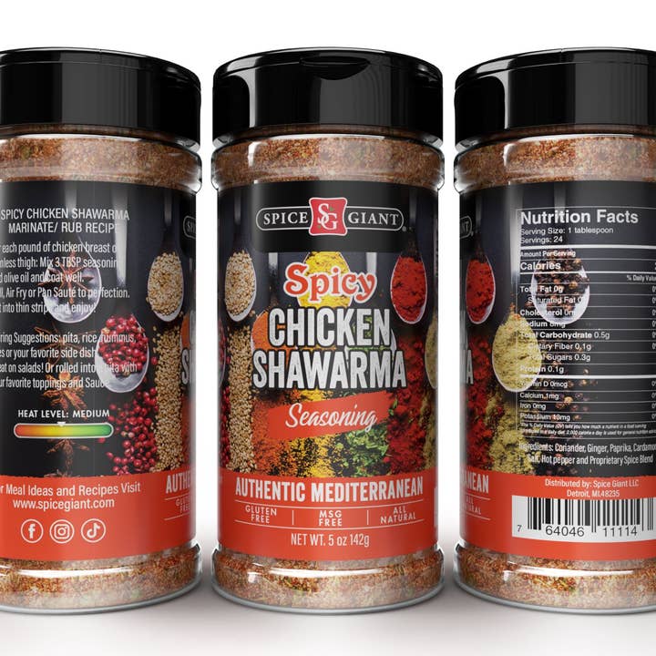 Spice Giant - Wholesale Dried Spice Mix - Spicy Chicken Shawarma Seasoning2