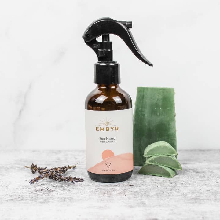 Sun Kissed Natural After Sun Spray for wholesale by Embyr Oils