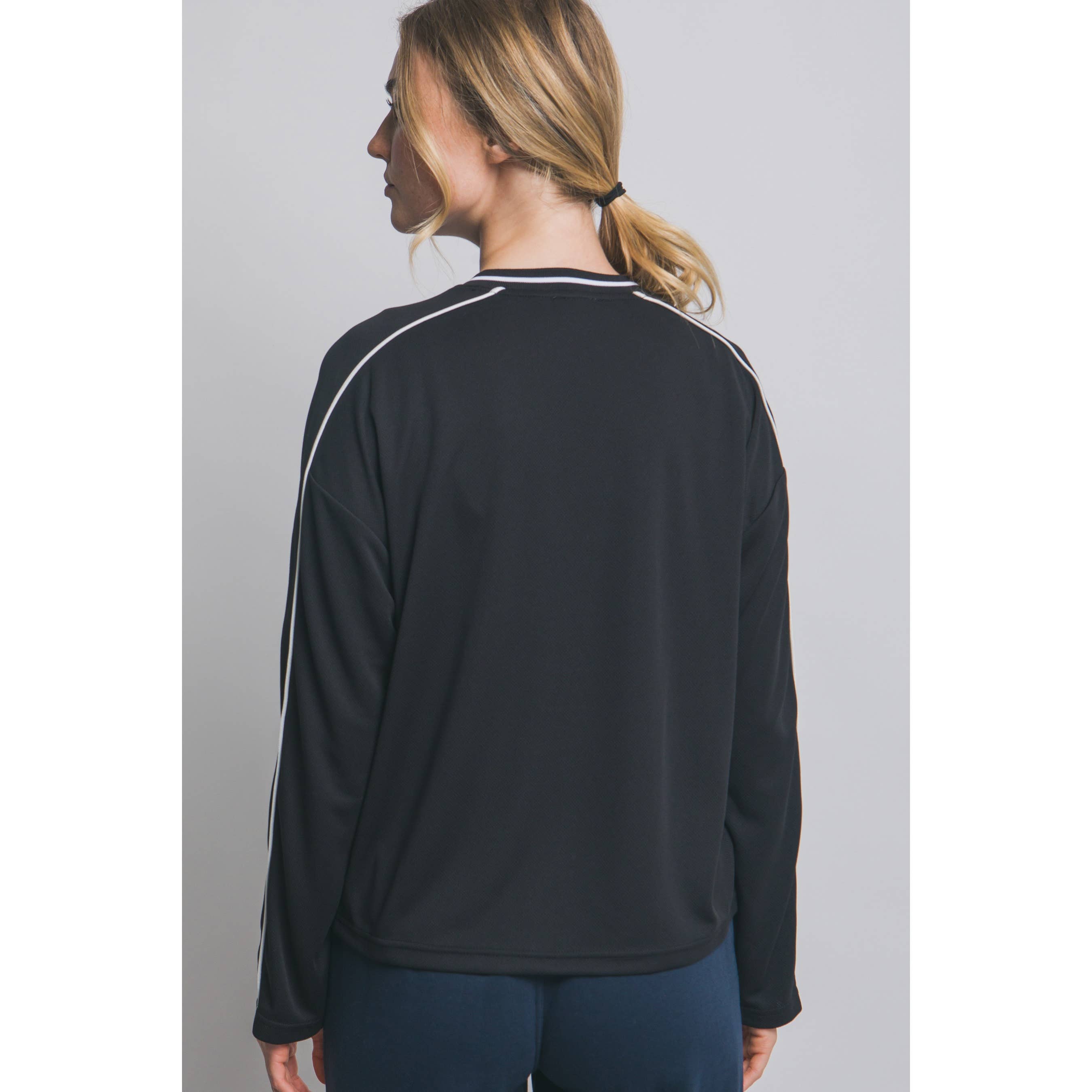 Style Up - Vente T-shirt sérigraphié – femme - Haut de maillot à manches longues inspiré du varsity2