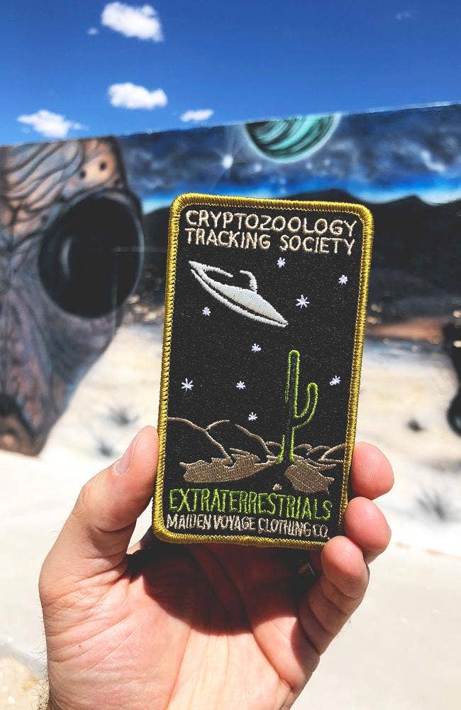 Maiden Voyage Co. - Wholesale Patch - Extraterrestrials Patch - Cryptozoology Tracking Society