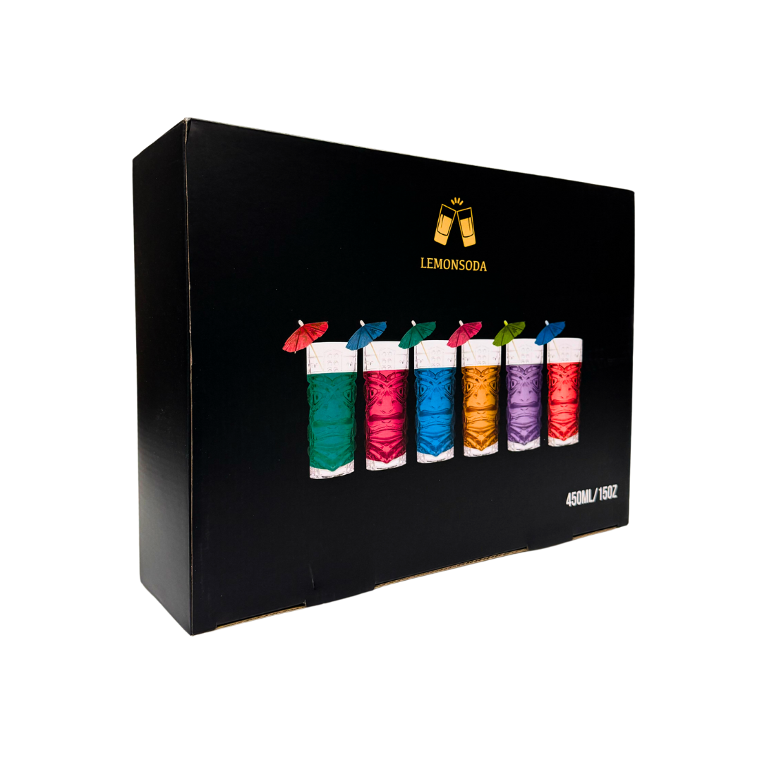 Lemonsoda – wholesale Cocktail-/likörglas – Klara Tiki-glasögon -15oz (1st)6