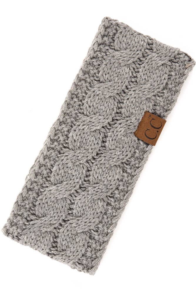 Hana - Wholesale Fashion Headband - Women's - C.C Cable Knit Solid Headband20